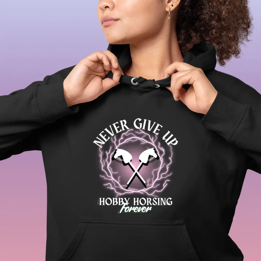 Frame 173 Never Give Up NEON Pink Hoodie