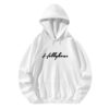 You think it's easy? Hoodie ♥ WHITE