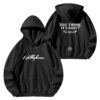 You think it's easy? Hoodie ♥ BLACK