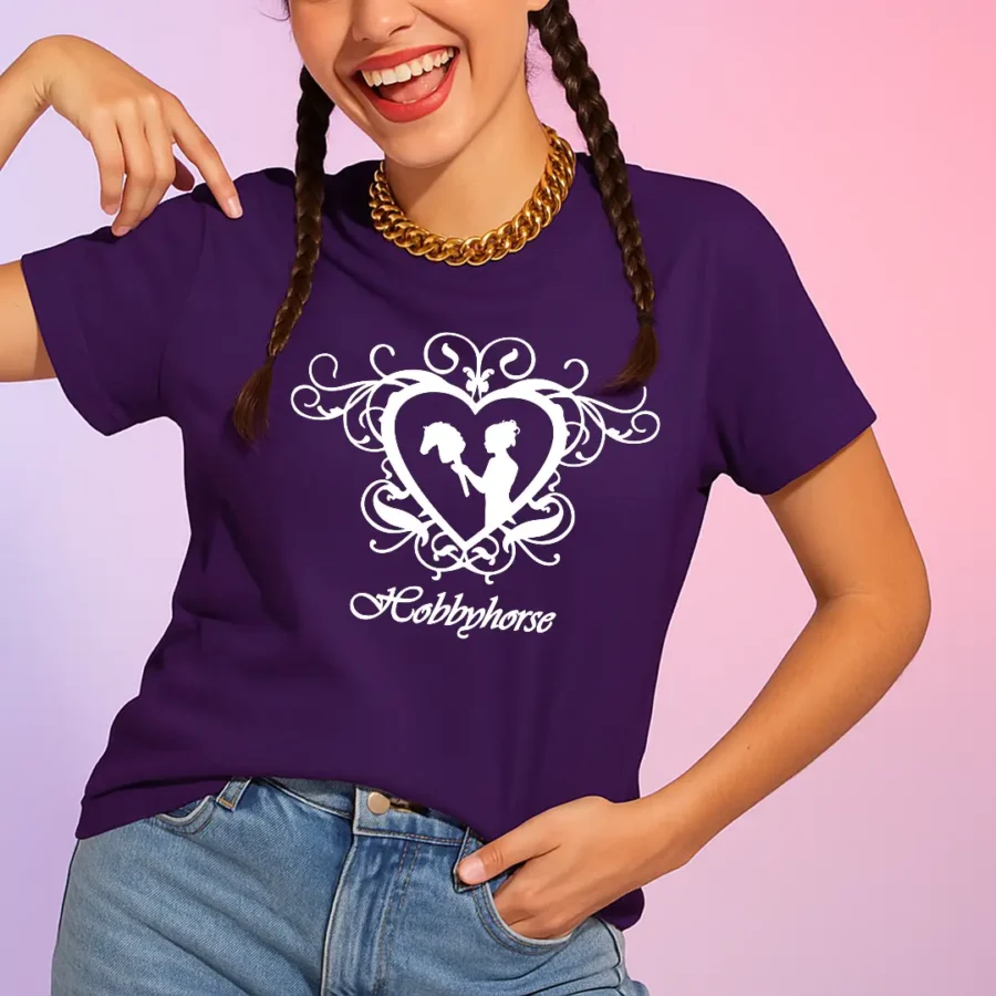 Hobby Horse HEART ♥ Dark Purple