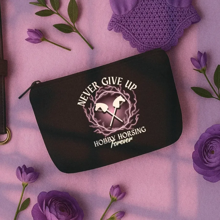 Mini Bag for Hobbyhorse Accessories ❤︎ Never Give Up NEON Pink