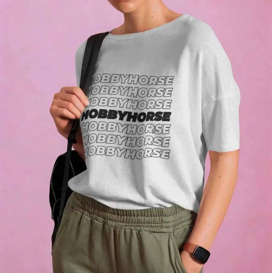 Edgy HobbyHorse BLACK shirt❤︎